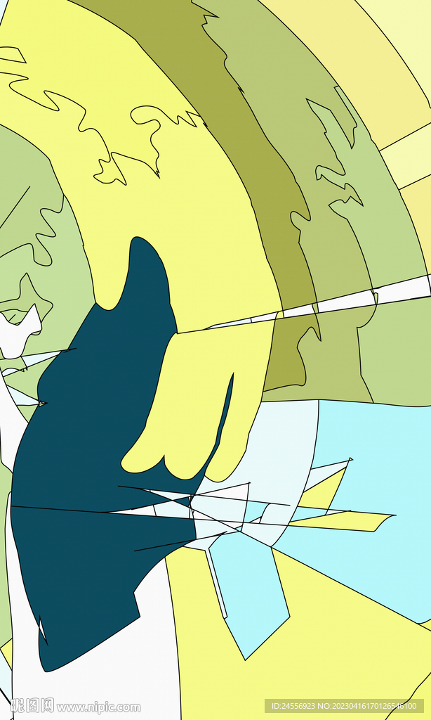 轻奢抽象装饰画