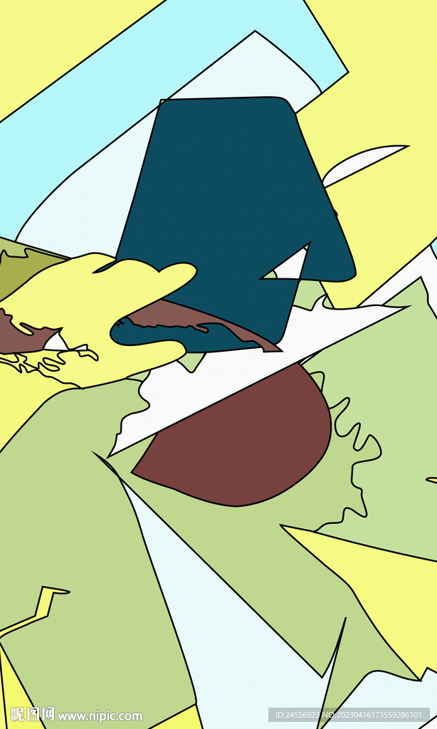 轻奢抽象装饰画