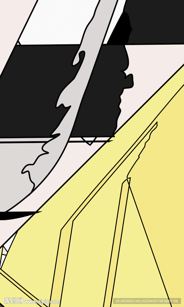 轻奢抽象装饰画