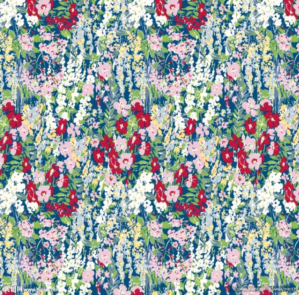 大牌花型数码印花