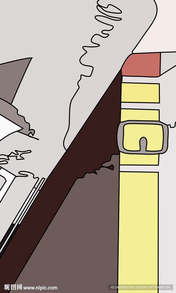 轻奢抽象装饰画