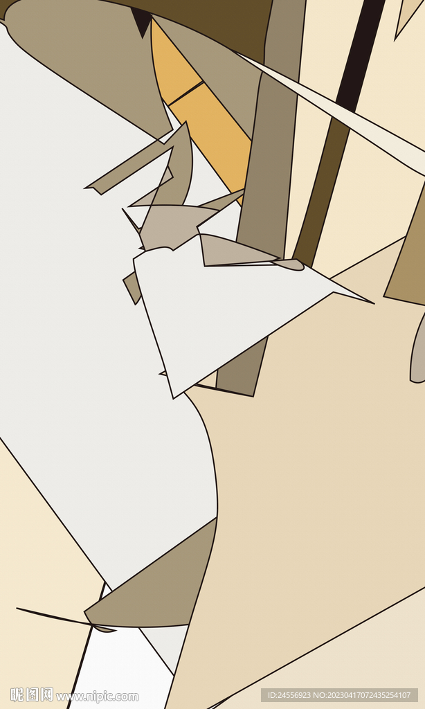 轻奢抽象装饰画