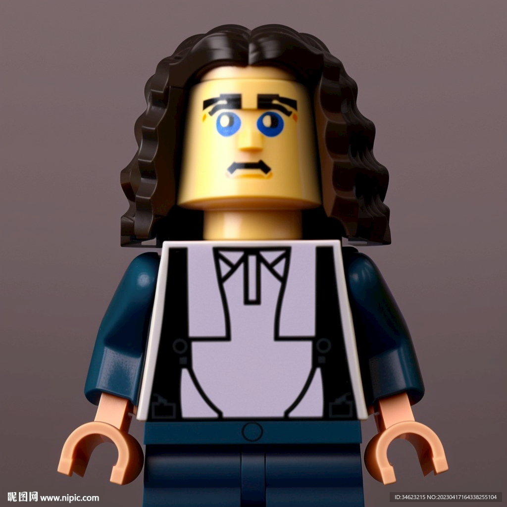 卡通积木人物IP