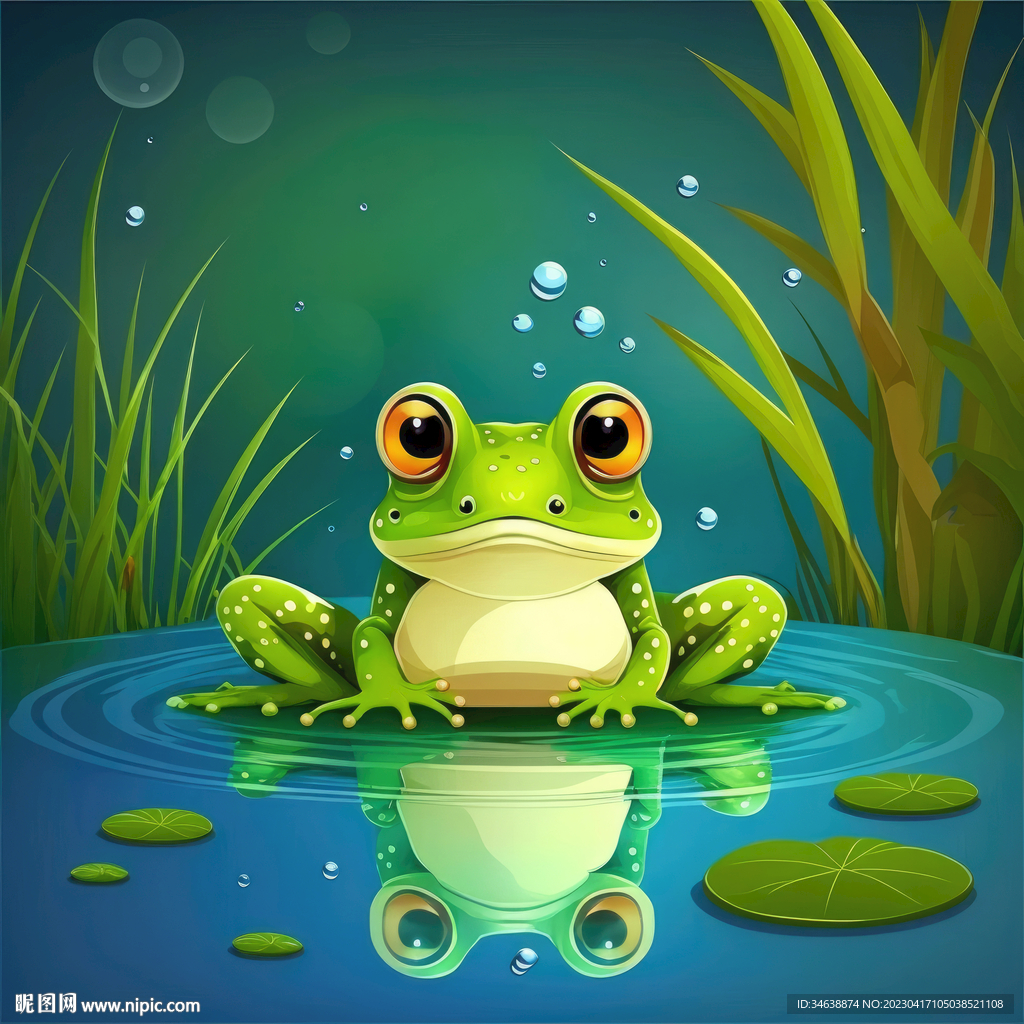 卡通青蛙