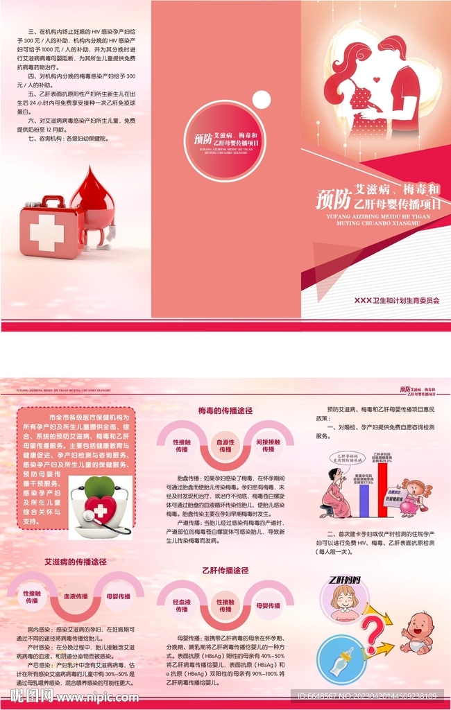 预防艾滋病 梅毒 乙肝母婴传播