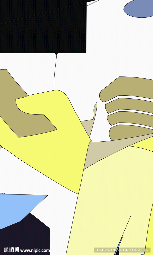 北欧抽象装饰画