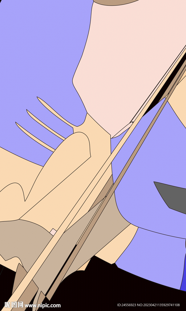 北欧抽象装饰画