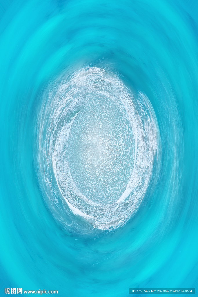 旋涡 海洋 蓝色背景
