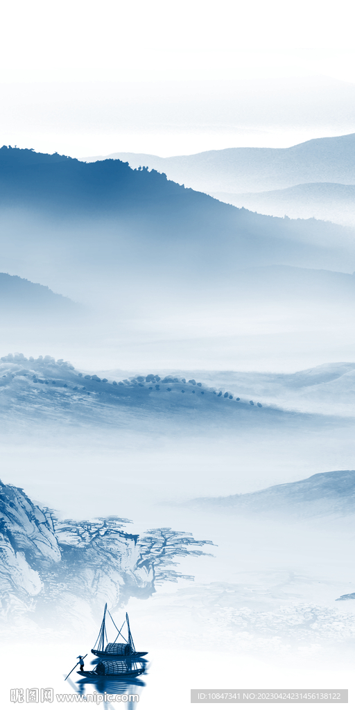 高端 新现代玄关画 TIf分层