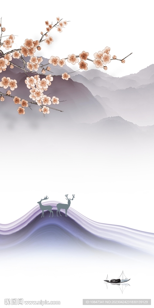 简约 新现代玄关画 TIf分层