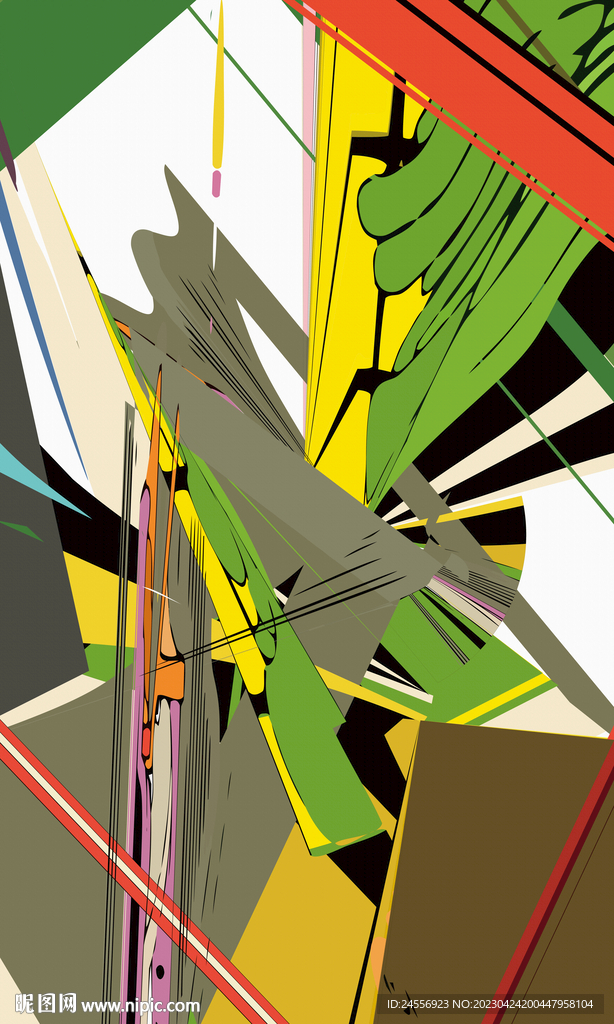 欧式抽象装饰画