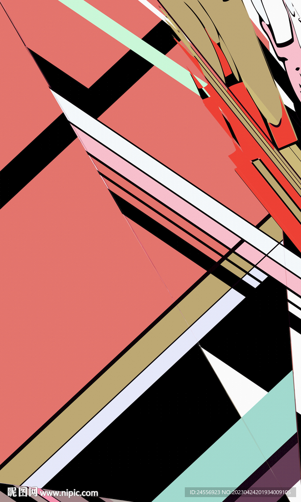 新中式抽象装饰画