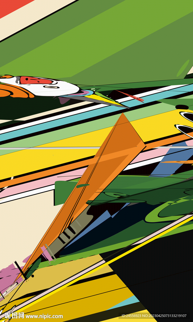 奥地利抽象装饰画