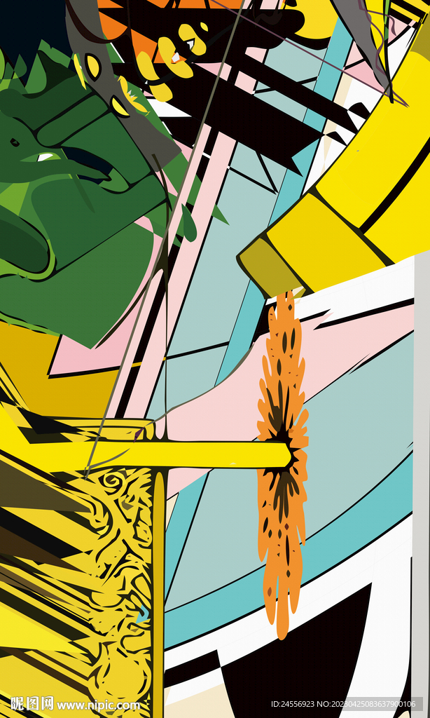 奥地利抽象装饰画