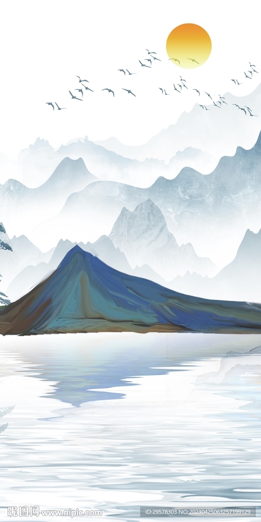 大气 意境高档玄关 TIf分层