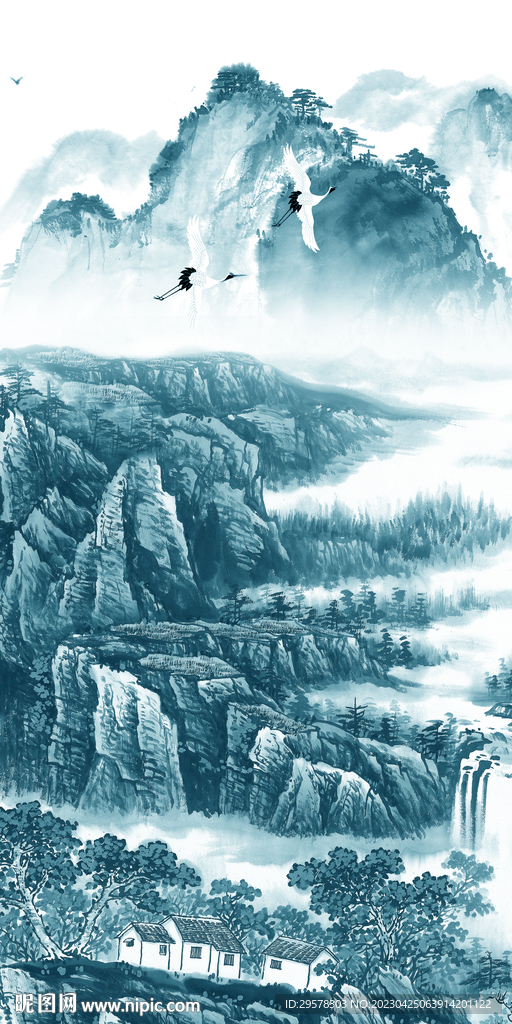 极简 中式人气玄关 TIf分层