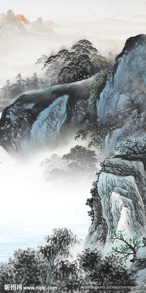 现代 中式人气玄关 TIf分层