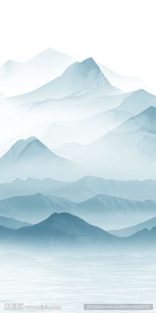 极简 山水中式玄关 tIf分层