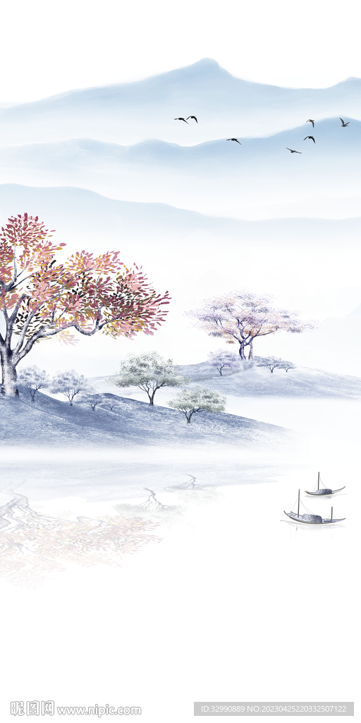 新款 高端简意玄关 Tif分层