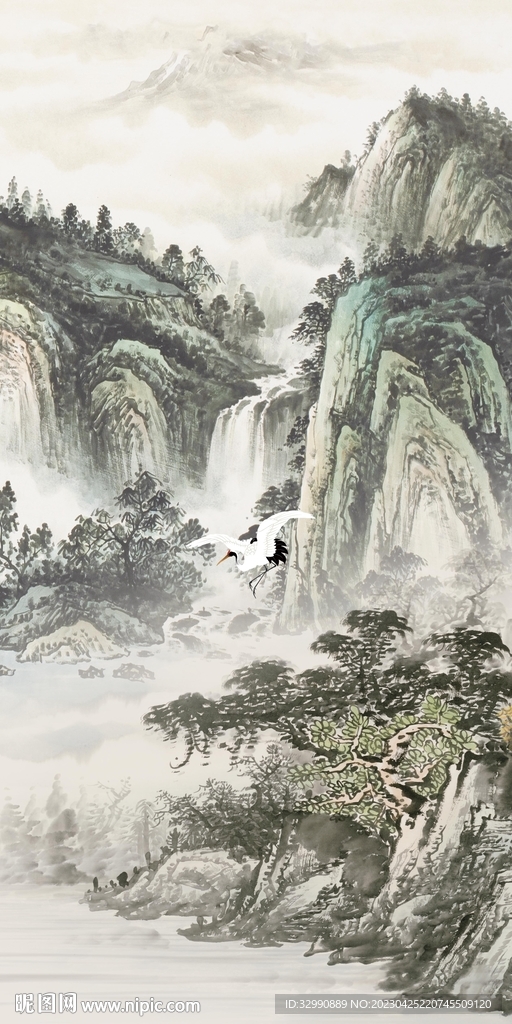 古风 高端简意玄关 Tif分层