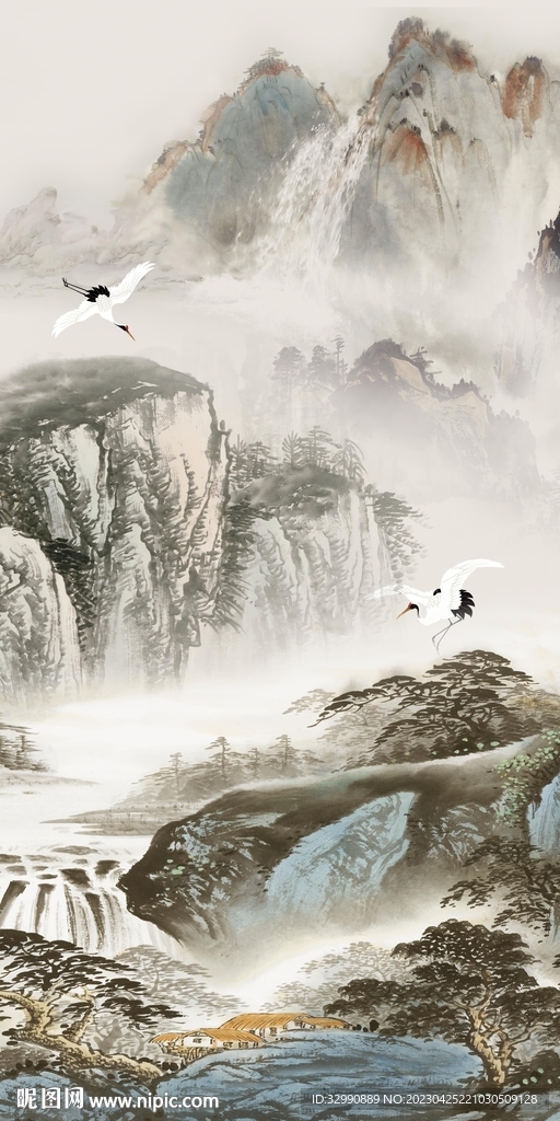 大气 高档简意玄关 Tif分层