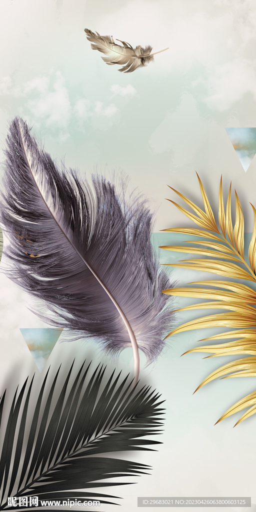 大气 清晰欧式玄关 TIf分层