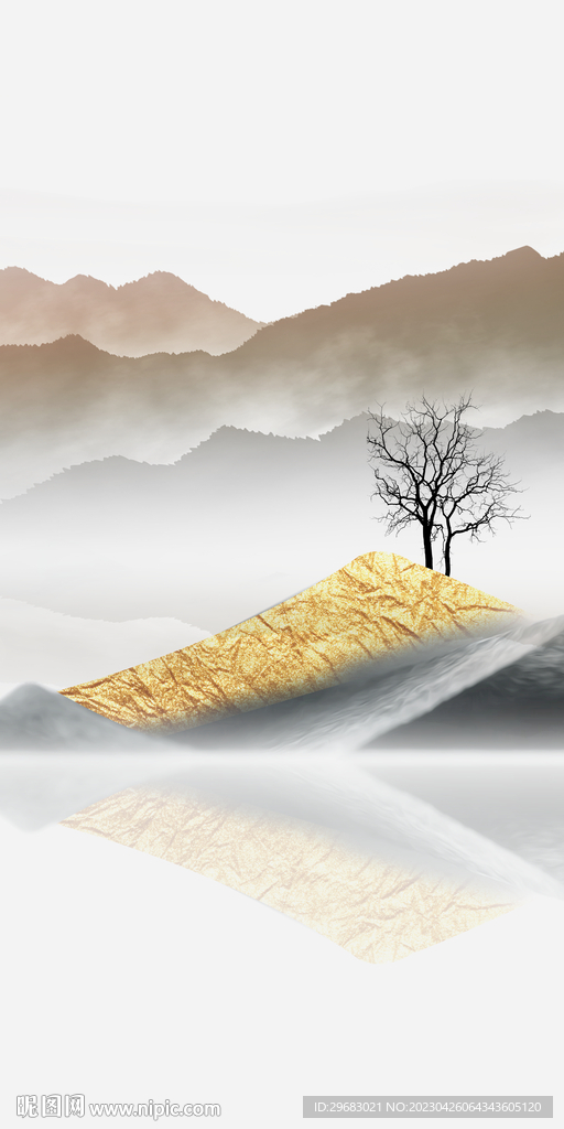  山水最新玄关 tIF分层