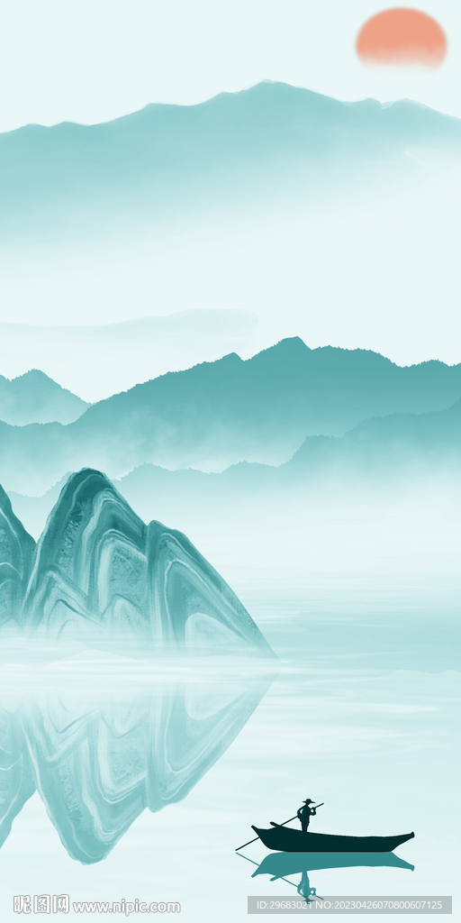 简约 山水最新玄关 tIF分层