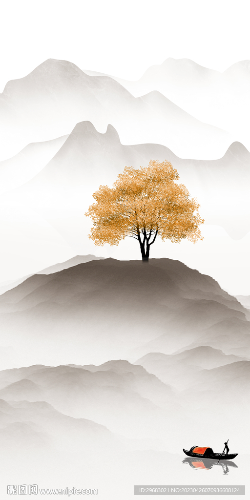 大气 山水最新玄关 tIF分层