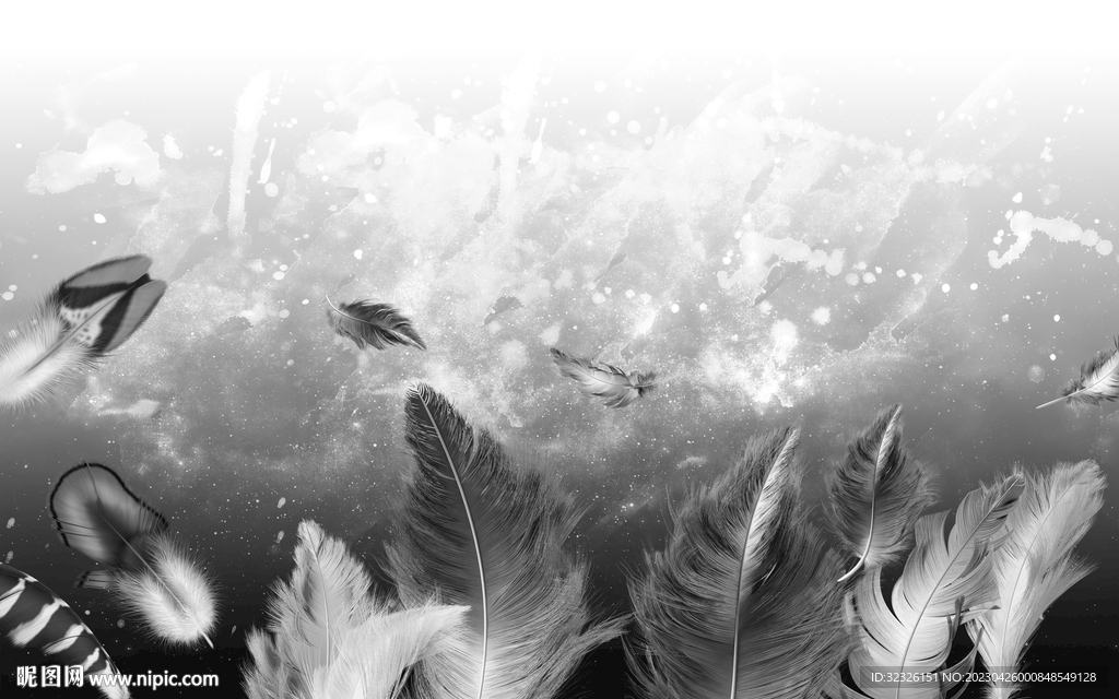 爆款 新奢华无框画 TIF分层