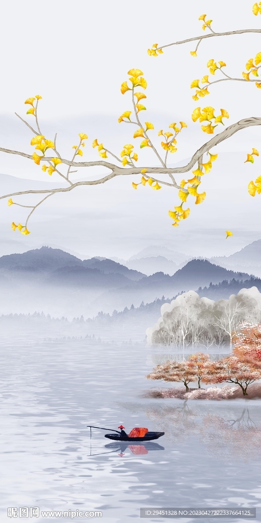 极简 最新玄关框画 TIf分层