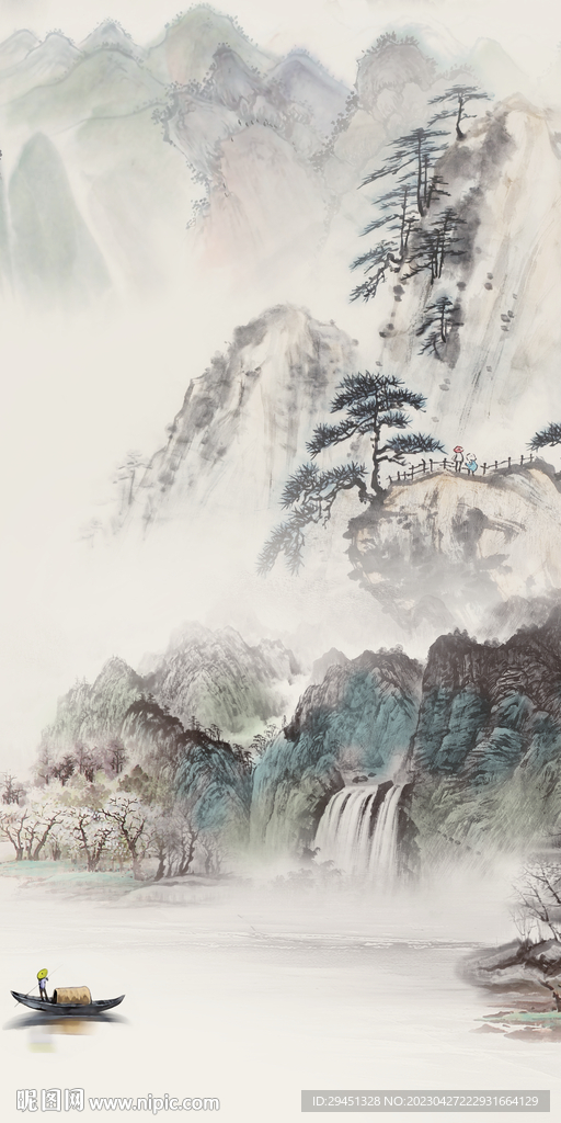 高档 最新玄关框画 TIf分层