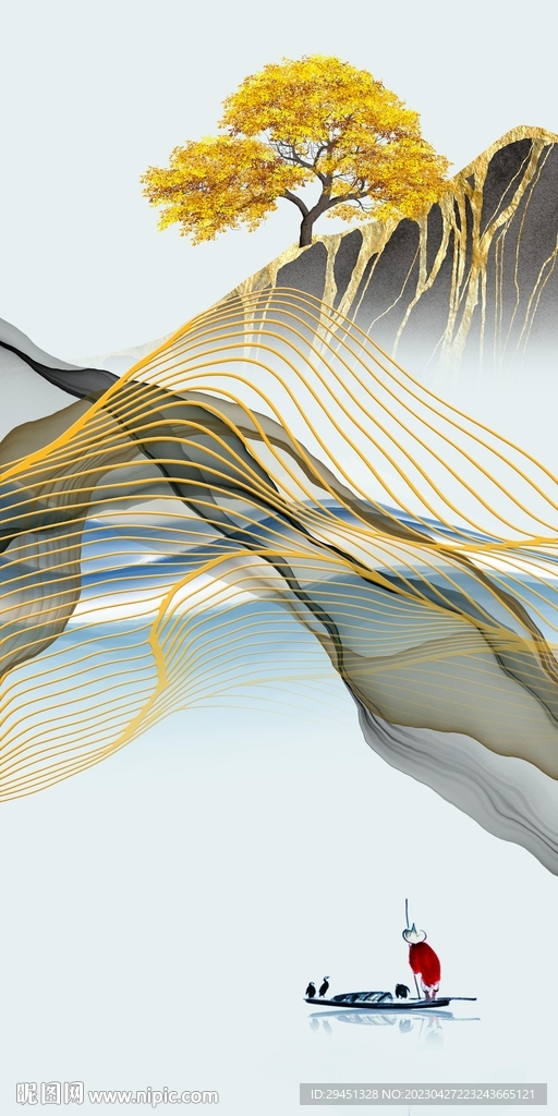 高端 最新玄关框画 TIf分层