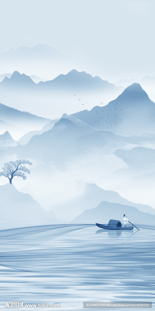 高清 简意新玄关画 TIf分层