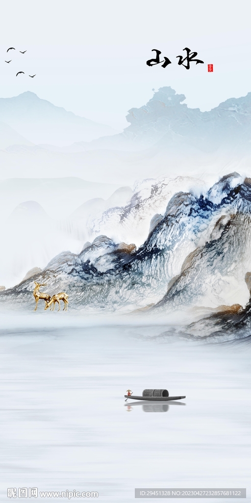 人气 新高档玄关画 TIf分层