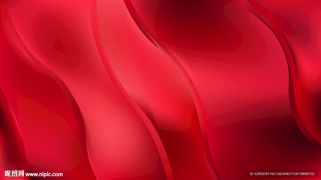 暗红色光滑的丝绸面料背景