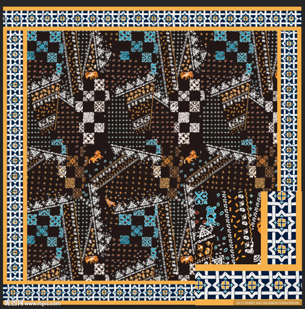 大牌 数码印花图片