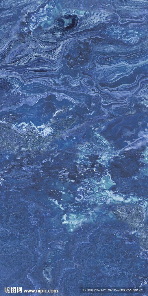 蓝色 质感奢华石纹 tif合层