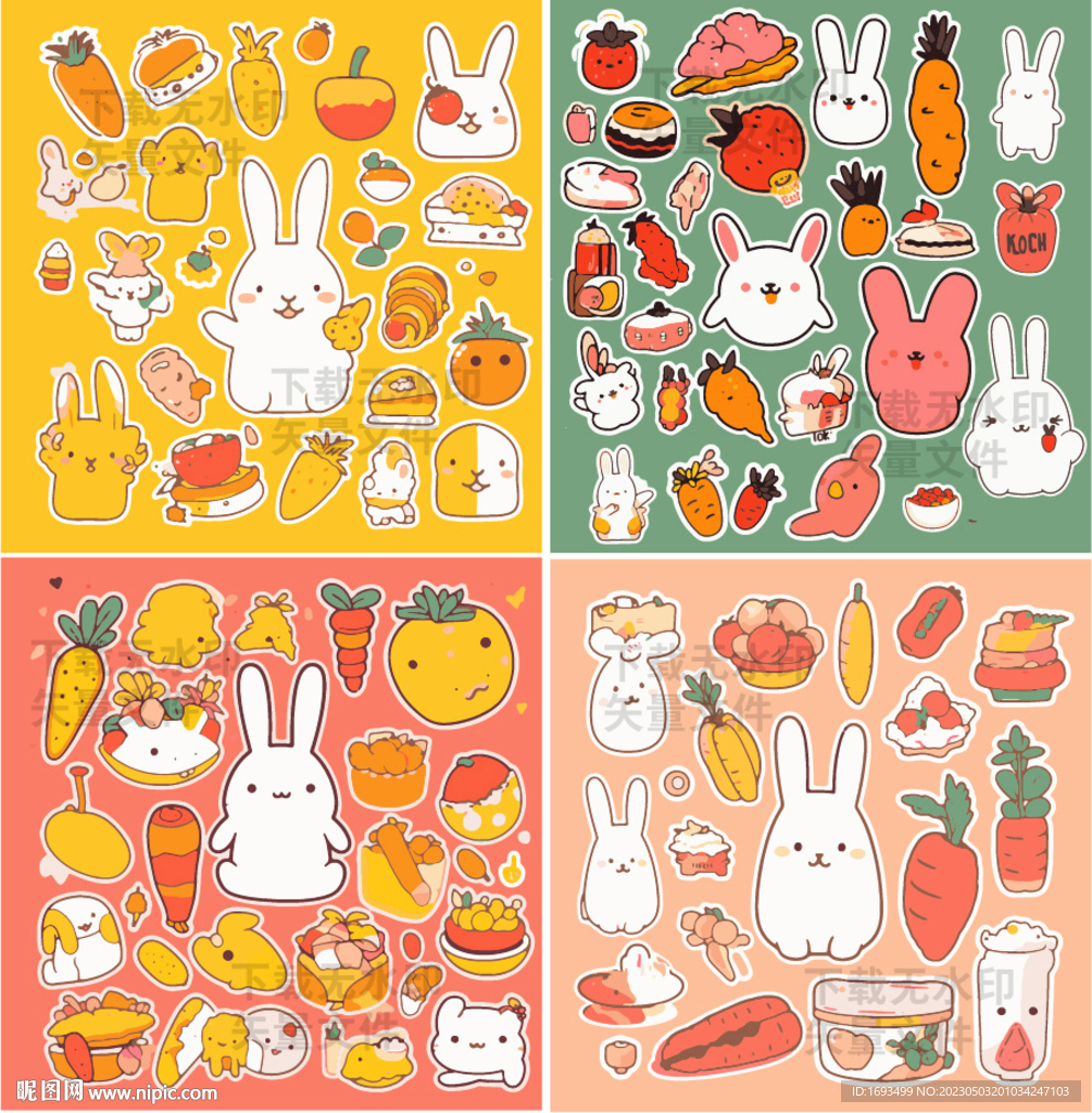 卡通贴贴纸手机壳