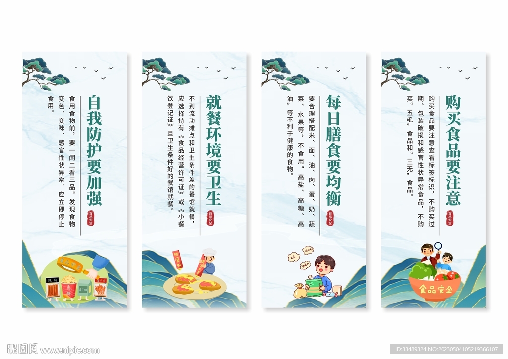 食品安全挂画