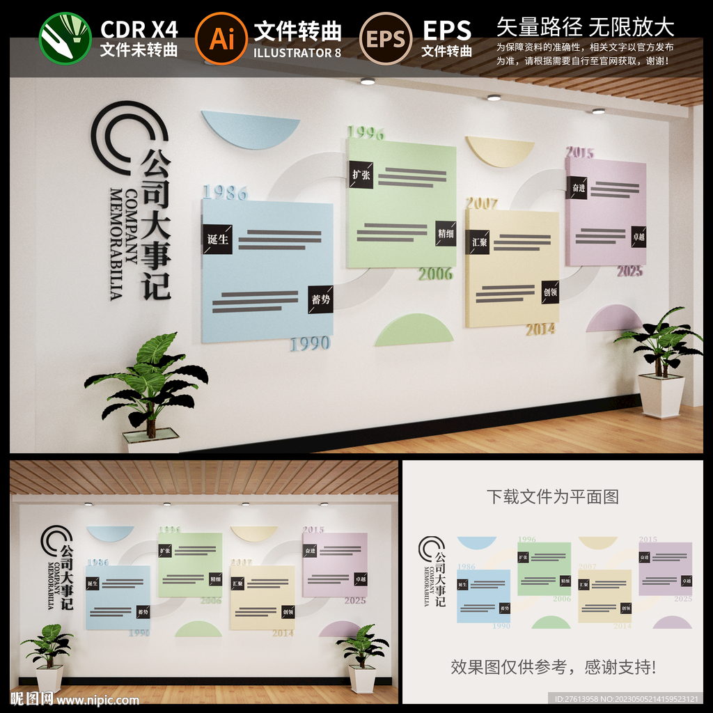 发展历程文化墙