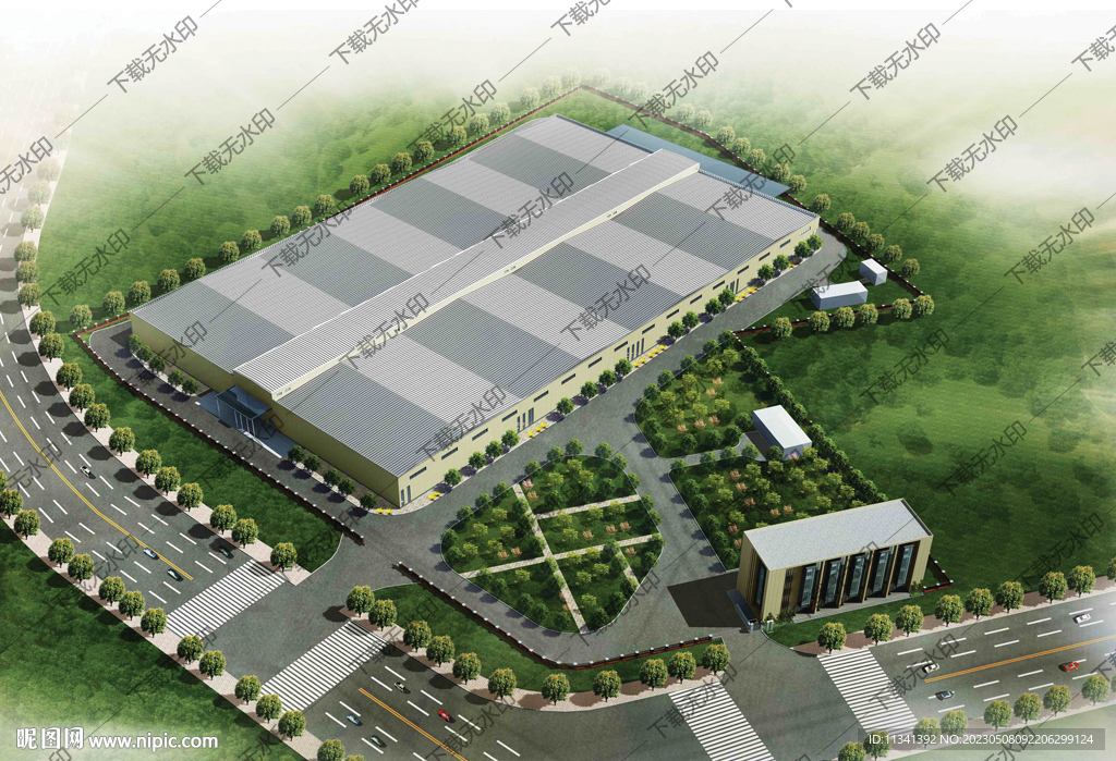 厂区鸟瞰图