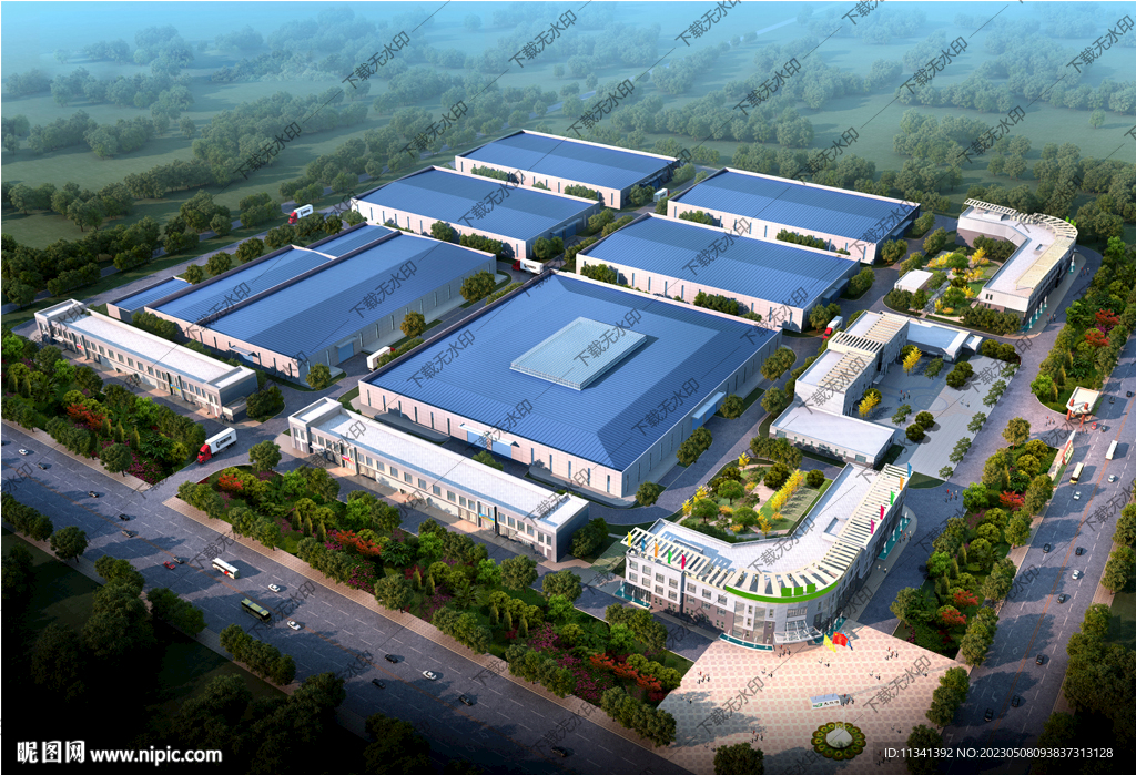 厂区鸟瞰图