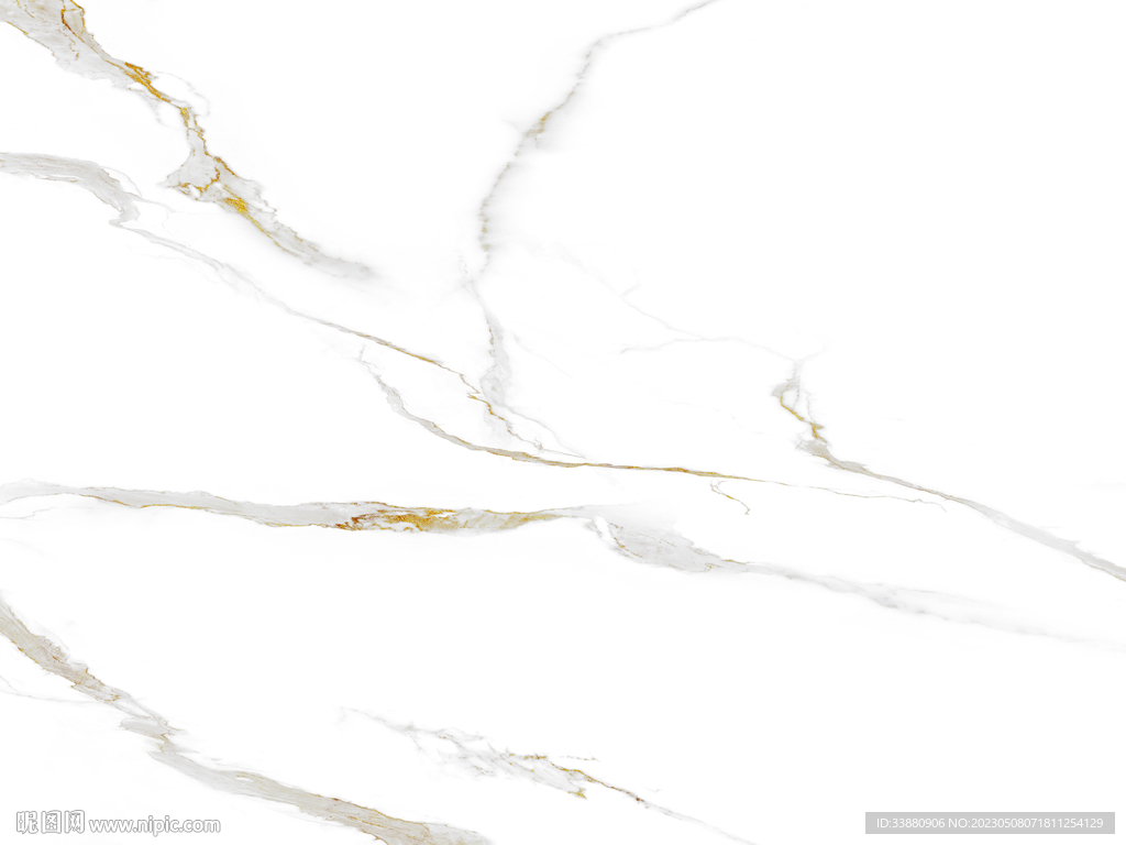 奢华 金色鱼肚白画 TIF合层