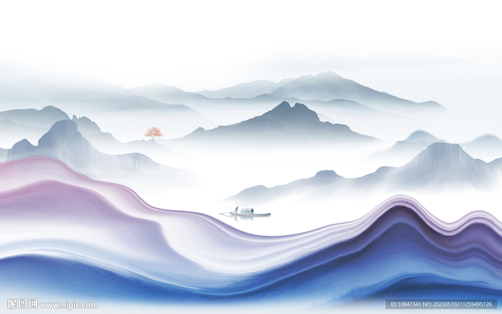 爆款 人气最新山水 TIf分层