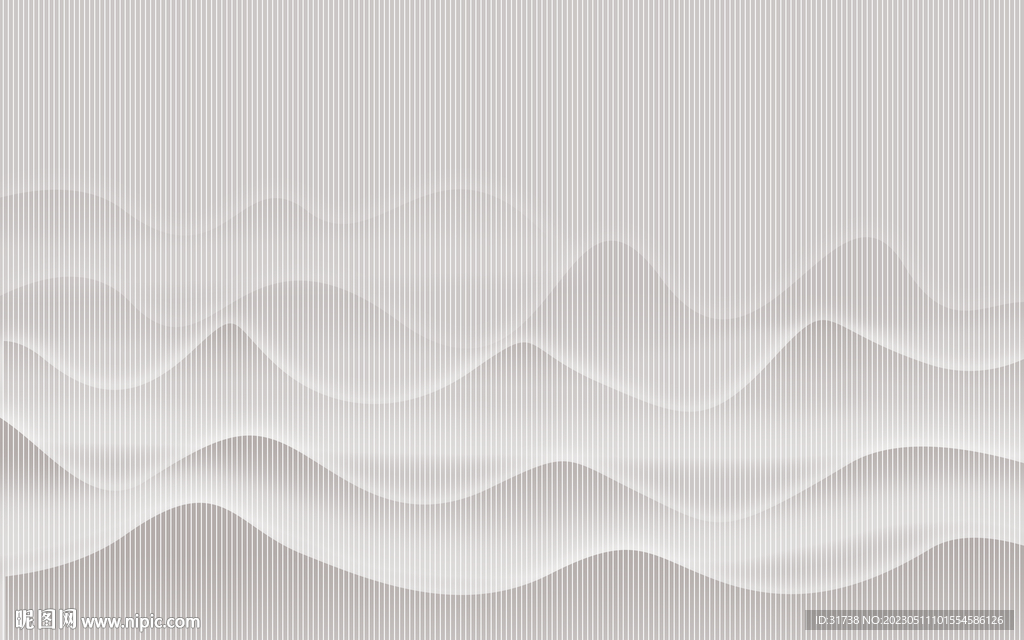 餐厅影壁山水画背景墙