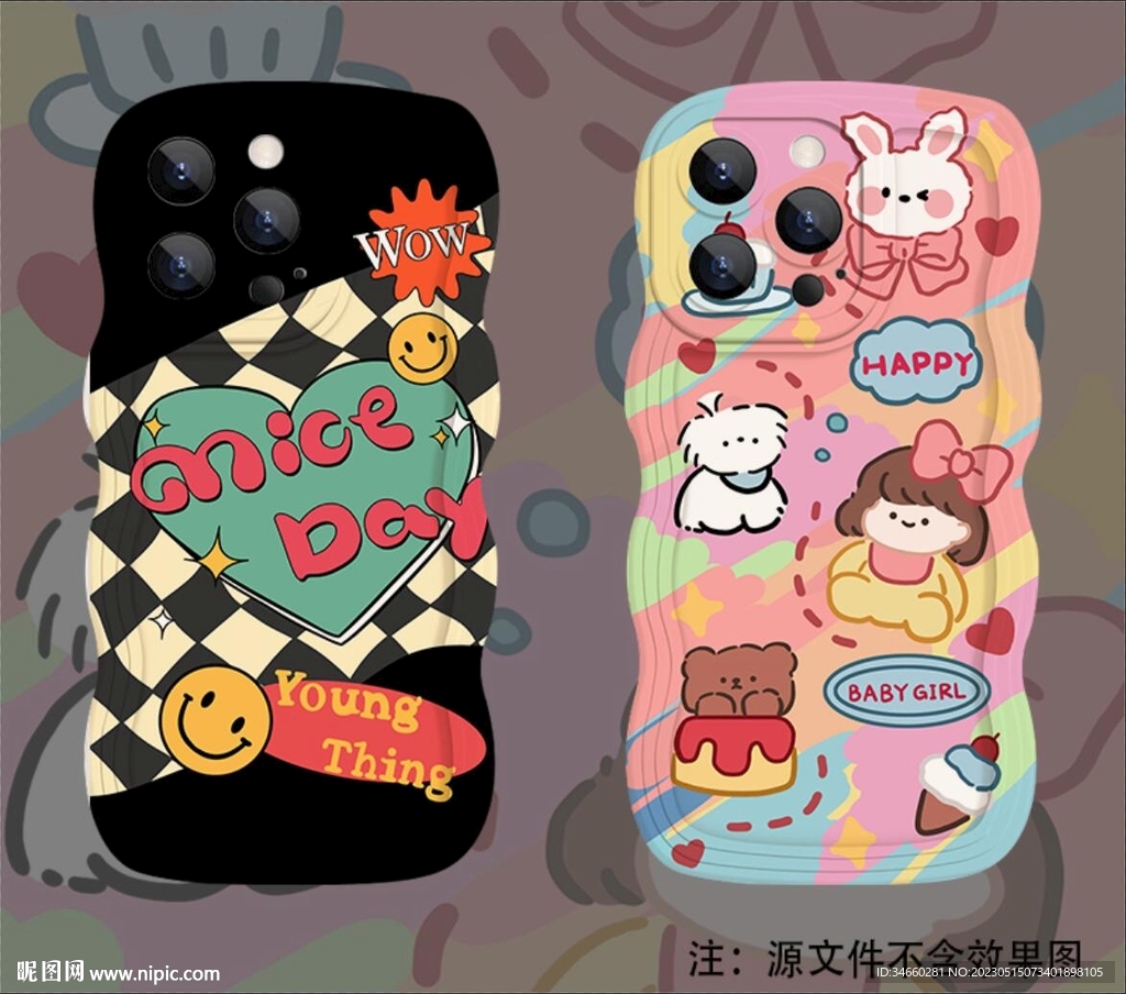 卡通手机壳设计