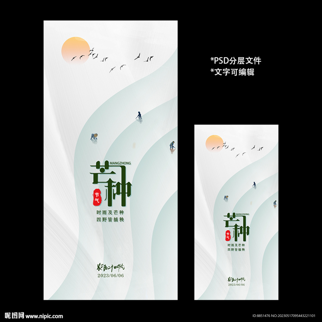 二十四节气芒种