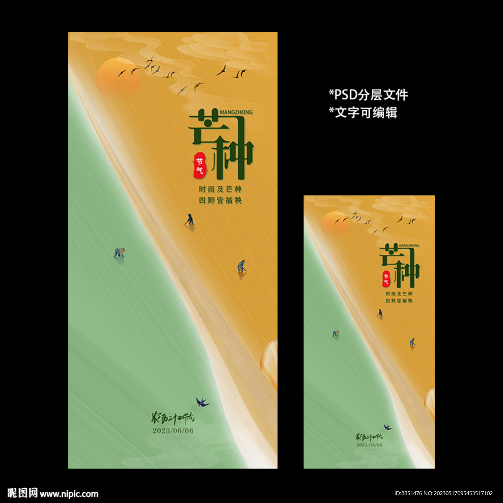 二十四节气芒种