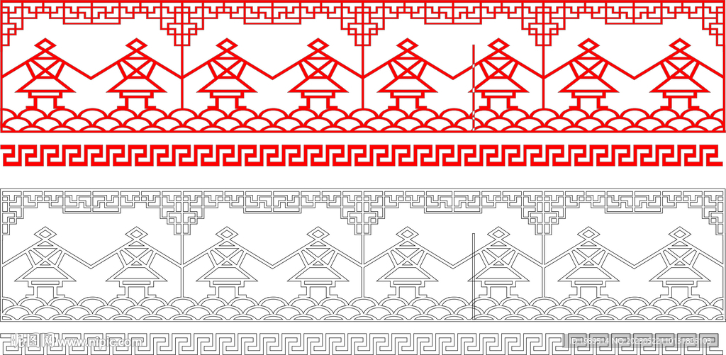 侗族多耶镂空图